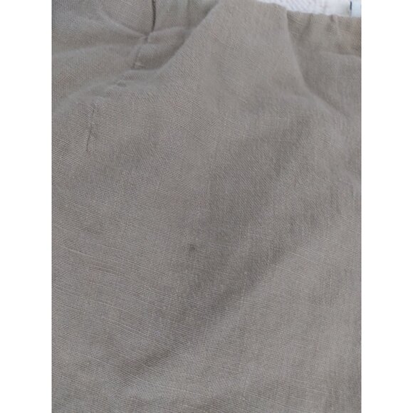 J. Jill, Pure Jill Slim Crops Linen Beige Pants  Women's Petite Medium - Picture 12 of 13